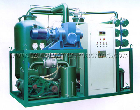 Vacuum oil treatment equipment